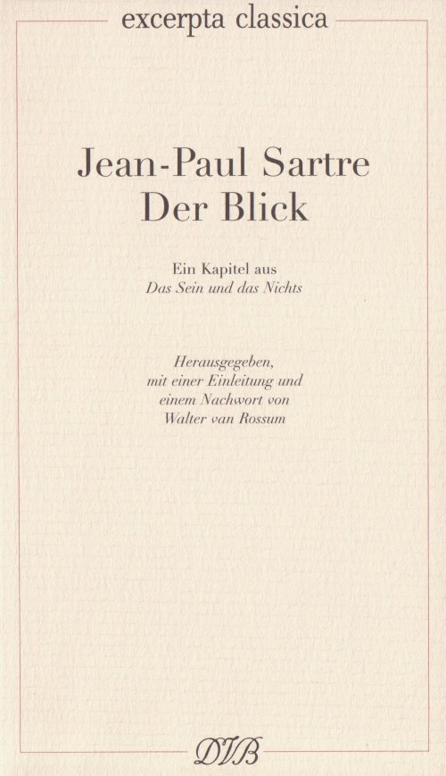 Der Blick Cover