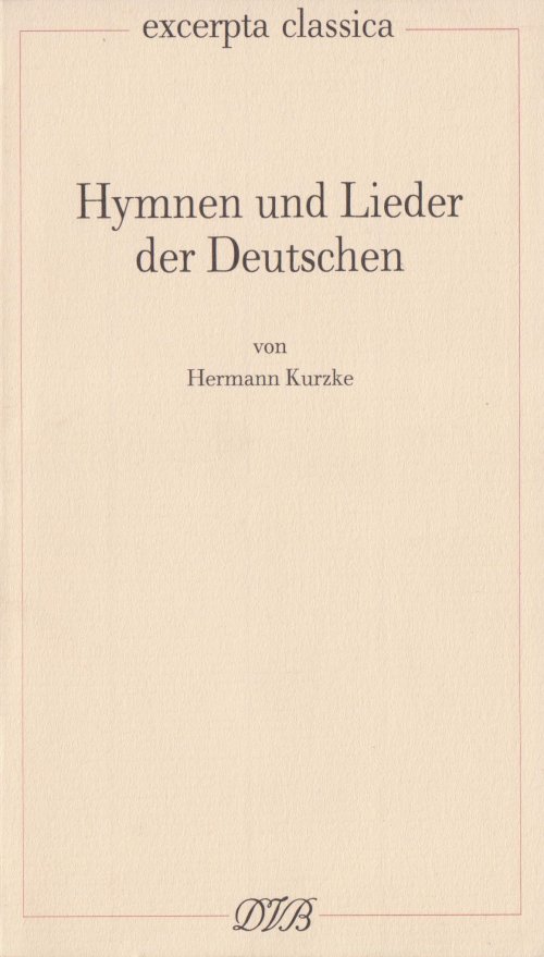Hymnen und Lieder der Deutschen Cover