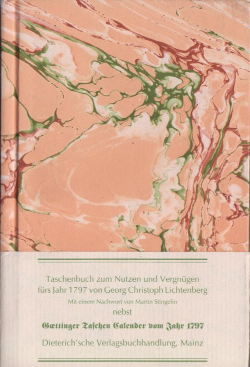 Taschenbuch zum Nutzen und Vergnügen für’s Jahr 1797 Cover