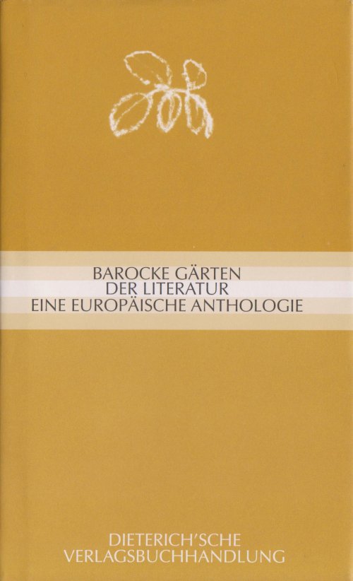 Barocke Gärten der Literatur. Cover
