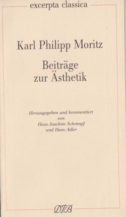 Beiträge zur Ästhetik Cover