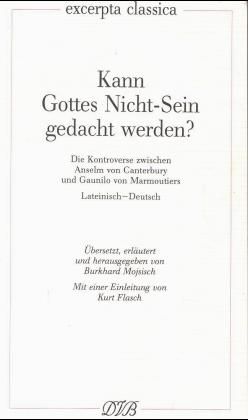 Kann Gottes Nicht-Sein gedacht werden? Cover