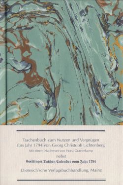 Taschenbuch zum Nutzen und Vergnügen für’s Jahr 1794 Cover