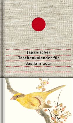 Japanischer Taschenkalender für das Jahr 2021 Cover