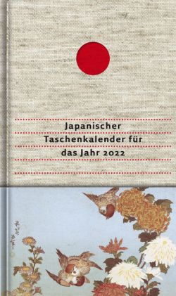 Japanischer Taschenkalender für das Jahr 2022 Cover
