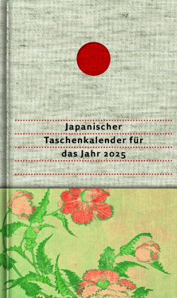 Japanischer Taschenkalender für das Jahr 2025 Cover
