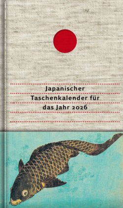 Japanischer Taschenkalender für das Jahr 2026 Cover
